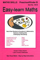 Easy-learn Maths  Preschool/Kinder B
