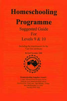 Suggested Homeschooling Guide for Levels 9 & 10
