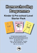 Kinder and Preschool Starter pack