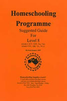 Suggested Homeschooling Guide for Level 8