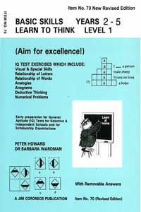 Learn to Think 1 - Years 2-5