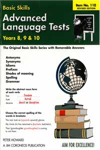 Advanced Language Tests - Years 8-10