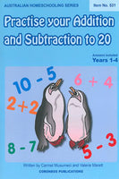 Practise your Addition & Subtraction to 20