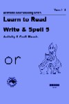 Activity & Craft Sheets for Learn to Read@# Write and Spell 5
