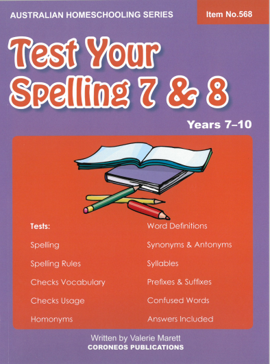 Test Your Spelling 7 & 8