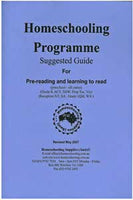 Suggested Guide for pre-reading and learning to read